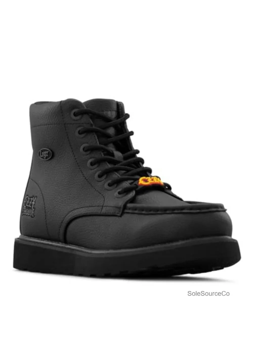 Men's Chukka Boots Faux Leather Lace-Up Winter Boots